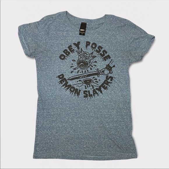 OBEY | Demon Slayer Graphic Tshirt - Picture 1 of 6